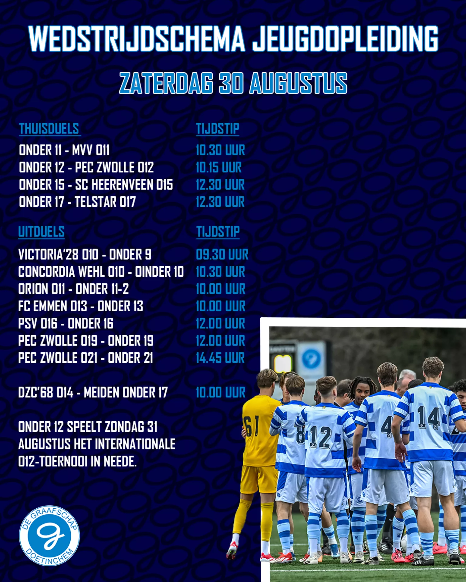 Speelschema Jeugd30310825